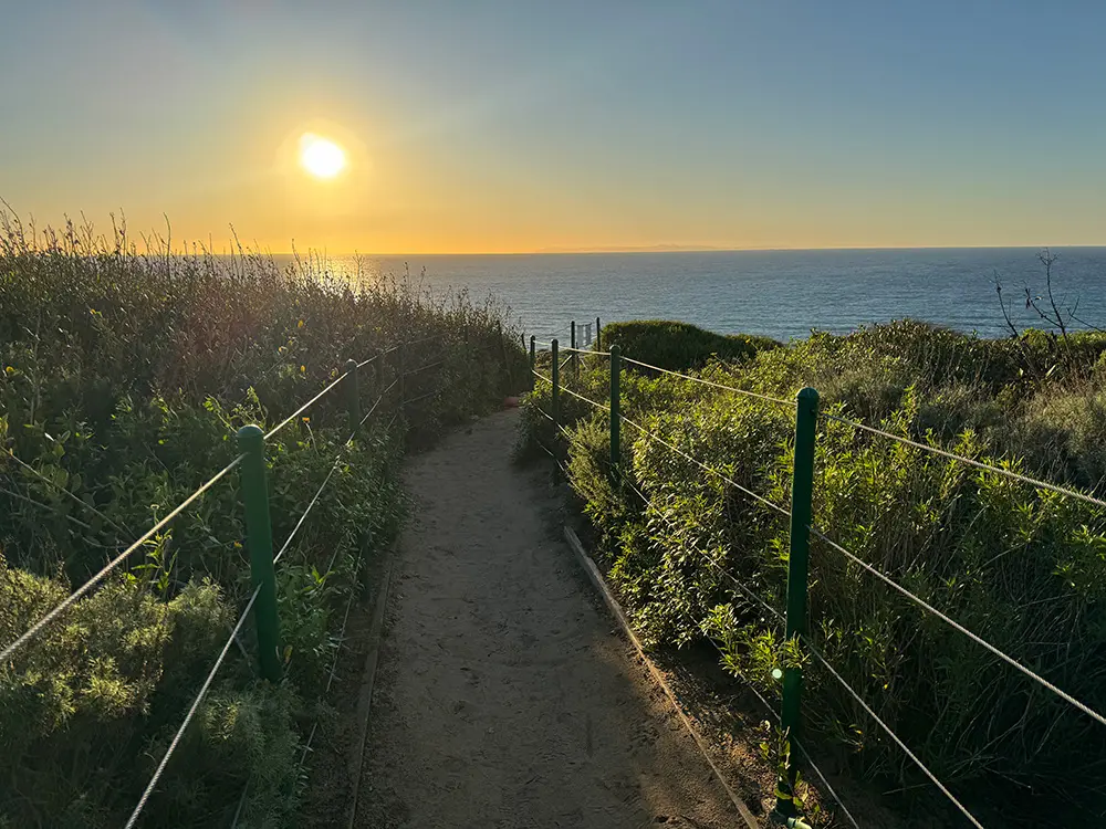 Beautiful Sunset on the Dana Point Headlands