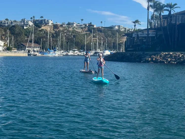 Summer in January – Paddleboarding in Dana Point
