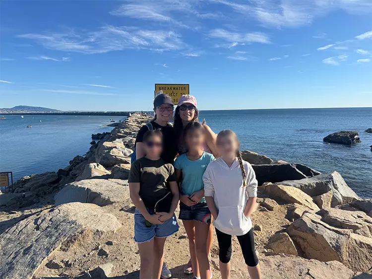 Tidepool group 2 moms 3 kids